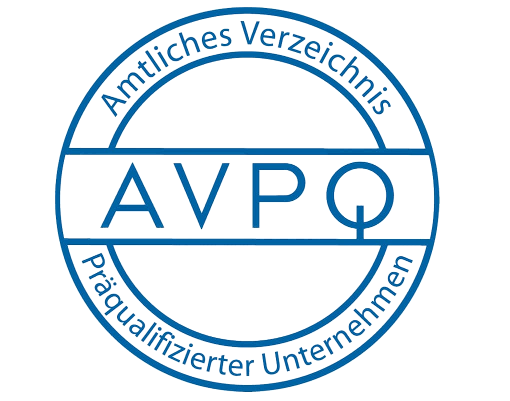 AVPQ Zertifizierung – Amtliches Verzeichnis Präqualifizierter Unternehmen